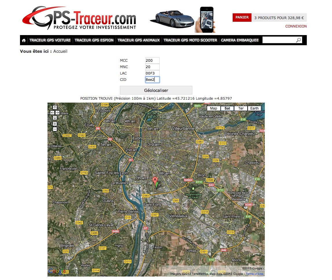 geolocalisation gsm