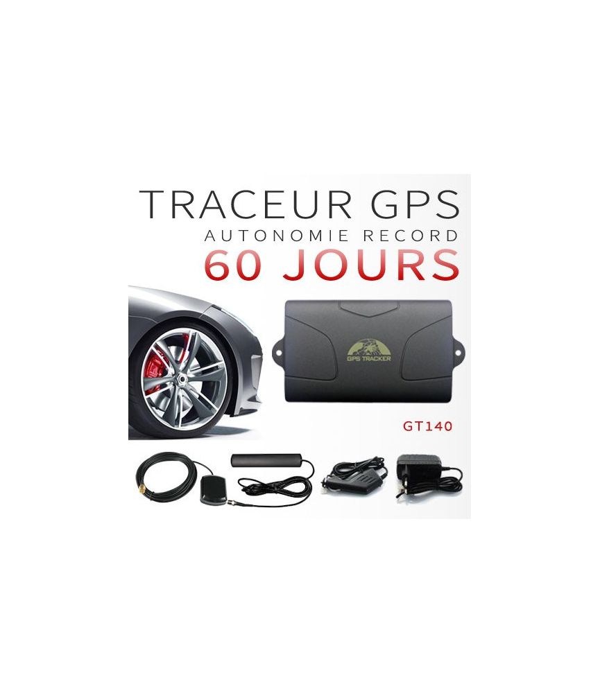 Traceur GPS Voiture Temps réel Longue Autonomie 