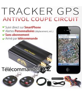 Traceur gps antivol voiture professionnel localisation automobile moto  vehicule bateau detection