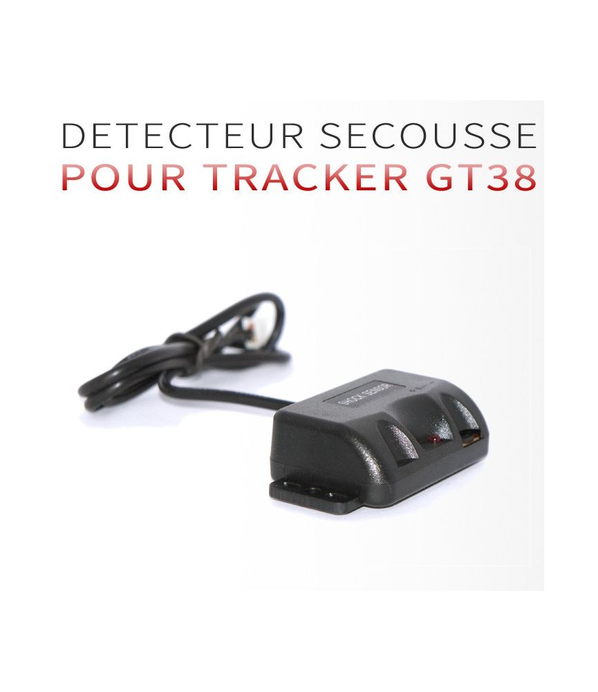 Détécteur de secousses pour Tracker GPS GT38
