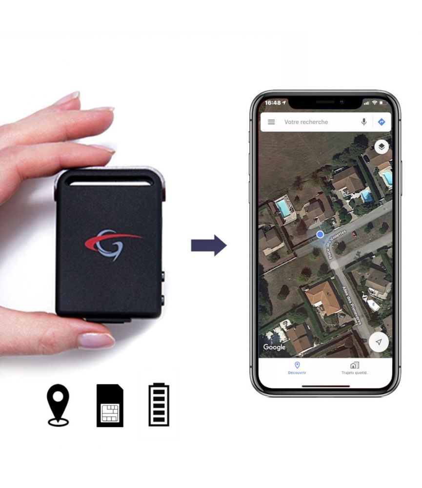 Tracker GPS - Micro espion - Localisation / Ecouter en direct