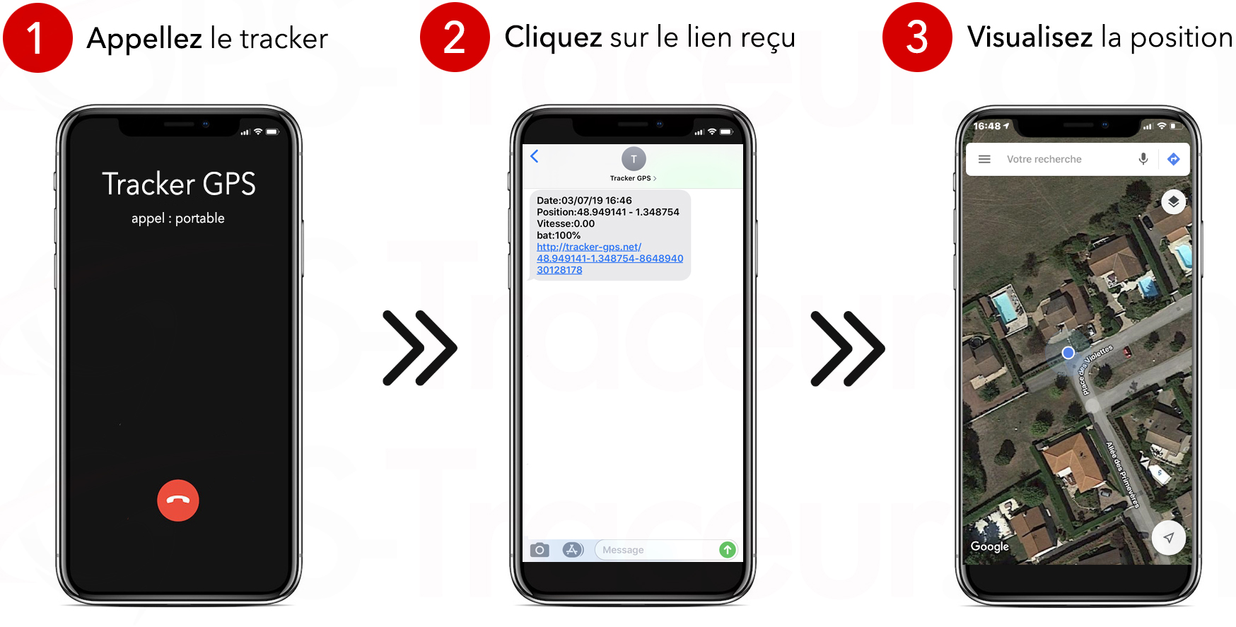 Unbrand GPS Traceur en Temps Réel Localisateur de voiture/moto avec le  Relais Antivol - Prix pas cher